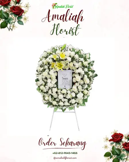 Krans Bunga Duka Sopet