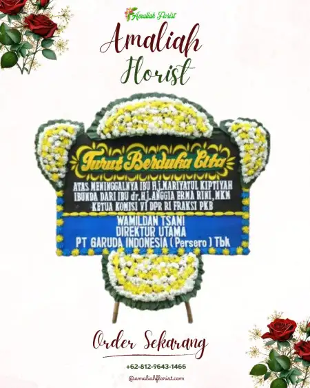 Papan Bunga Duka Sopet